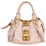 Miu Miu Classic Leather City Handbag