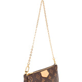 Louis Vuitton Canvas Monogram Pochette Accessoire Shoulder Bag