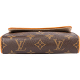 Louis Vuitton Canvas Monogram Pochette Florentine Crossbody Bag