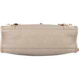 Balenciaga Grey Leather Mini City Handbag