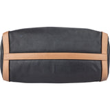Prada Bicolor Leather City Shoulder Bag