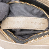 Balenciaga Grey Leather Mini City Handbag