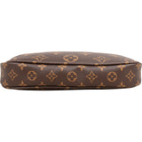 Louis Vuitton Canvas Monogram Pochette Accessoire Shoulder Bag