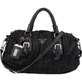 Prada Quilted Nylon City Handbag