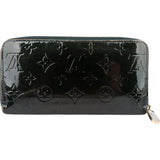 Louis Vuitton Green Vernis Monogram Zippy Wallet