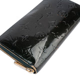 Louis Vuitton Green Vernis Monogram Zippy Wallet