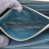 Louis Vuitton Green Vernis Monogram Zippy Wallet