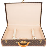 Louis Vuitton Canvas Monogram Bisten 70 Suitcase Trunk