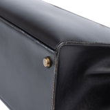 Hermès Noir Boxcalf Kelly 35 Handbag