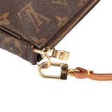 Louis Vuitton Canvas Monogram Pochette Accessoire Handbag