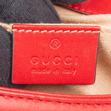Gucci Chevron Leather GG Marmont Crossbody Bag
