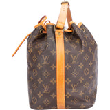 Louis Vuitton Canvas Monogram Sac Noe Petit Shoulder Bag