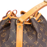 Louis Vuitton Canvas Monogram Sac Noe Petit Shoulder Bag