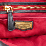 Miu Miu Quilted Leather City Handbag