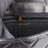 Chanel Quilted Lambskin 24K Gold Jumbo Single Flap Crossbody Bag