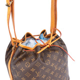 Louis Vuitton Canvas Monogram Sac Noe Petit Shoulder Bag