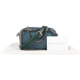 Stella McCartney Suede Leather Mini Falabella Crossbody Bag - vintageandkickz