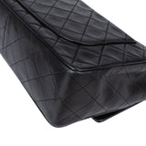 Chanel Quilted Lambskin 24K Gold Single Flap Clip Crossbody Bag