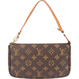 Louis Vuitton Canvas Monogram Pochette Accessoire Handbag