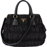 Prada Quilted Nylon City Handbag