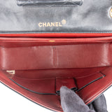 Chanel Quilted Lambskin 24K Gold Single Flap Clip Crossbody Bag