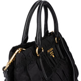 Prada Quilted Nylon City Handbag