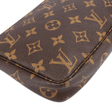Louis Vuitton Canvas Monogram Pochette Accessoire Handbag