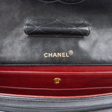 Chanel Quilted Lambskin 24K Gold Single Flap Clip Crossbody Bag