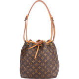 Louis Vuitton Canvas Monogram Sac Noe Petit Shoulder Bag