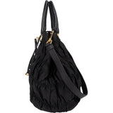 Prada Quilted Nylon City Handbag