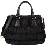 Prada Quilted Nylon City Handbag