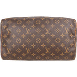 Louis Vuitton Canvas Monogram Speedy 30 Handbag