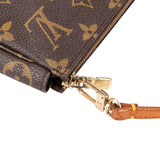 Louis Vuitton Canvas Monogram Pochette Accessoire Handbag