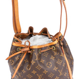 Louis Vuitton Canvas Monogram Sac Noe Petit Shoulder Bag