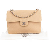 Chanel Quilted Cotton Single Flap Crossbody Bag