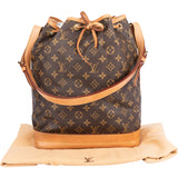 Louis Vuitton Canvas Monogram Sac Noe Grande Shoulder Bag