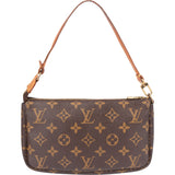 Louis Vuitton Canvas Monogram Pochette Accessoire Handbag