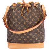 Louis Vuitton Canvas Monogram Sac Noe Grande Shoulder Bag