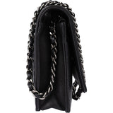 Chanel Quilted Lambskin Boy Wallet On Chain Crossbody Bag