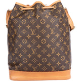 Louis Vuitton Canvas Monogram Sac Noe Grande Shoulder Bag