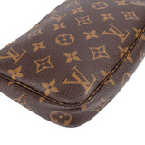 Louis Vuitton Canvas Monogram Pochette Accessoire Handbag
