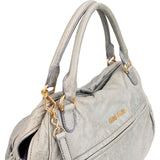 Miu Miu Classic Leather Padlock Handbag