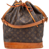 Louis Vuitton Canvas Monogram Sac Noe Grande Shoulder Bag