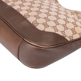 Gucci GG Monogram Bamboo Handbag
