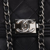 Chanel Quilted Lambskin Boy Wallet On Chain Crossbody Bag