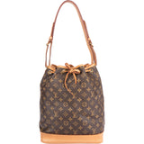 Louis Vuitton Canvas Monogram Sac Noe Grande Shoulder Bag