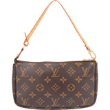 Louis Vuitton Canvas Monogram Pochette Accessoire Handbag