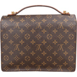 Louis Vuitton Canvas Monogram Monceau Handbag