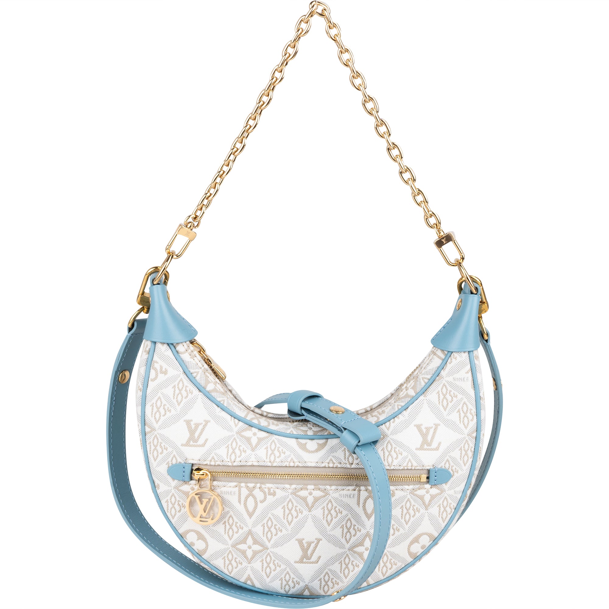Louis Vuitton Jacquard 1854 Monogram Loop Crossbody Bag - vintageandkickz