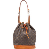 Louis Vuitton Canvas Monogram Sac Noe Grande Shoulder Bag